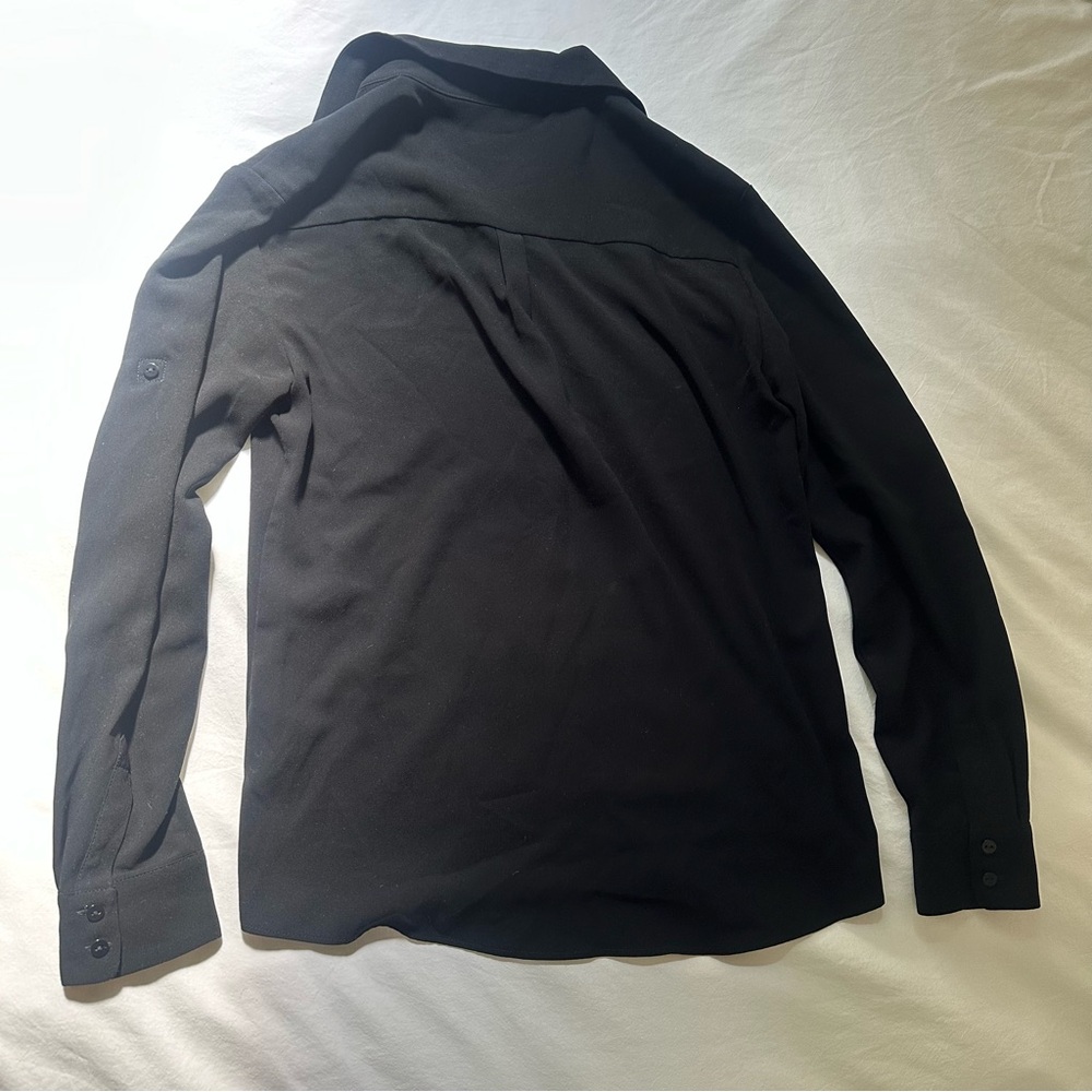 Longchamp black button down shirt - Picture 3 of 3